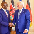 President William Ruto with German President Frank-Walter Steinmeier