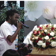 Singer Bahati paying tribute to Mr Seed's mum during her memorial service on September 12, 2024