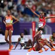 Winfred Yavi won the gold medal in the women's 3000m steeplechase in the 2024 Paris Olympics
