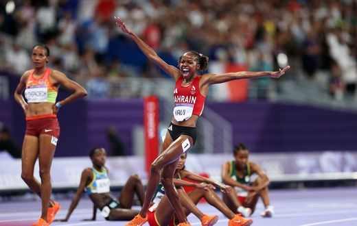 Winfred Yavi won the gold medal in the women's 3000m steeplechase in the 2024 Paris Olympics