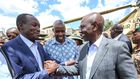 File image of President William Ruto and Simba Arati
