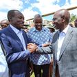File image of President William Ruto and Simba Arati