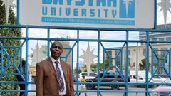 Prof Kivutha Kibwana at Daystar University