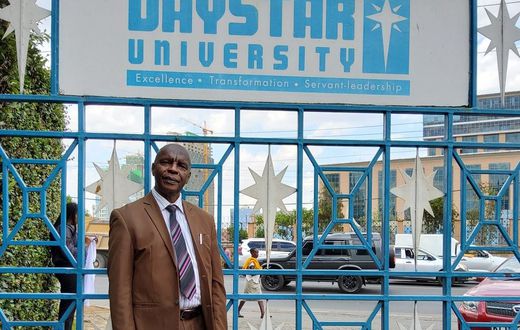 Prof Kivutha Kibwana at Daystar University