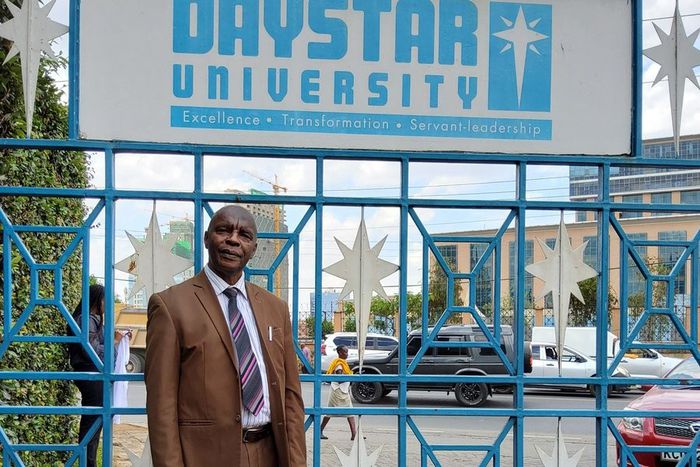 Prof Kivutha Kibwana at Daystar University
