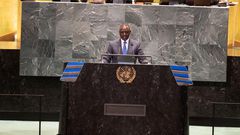 President William Ruto at the United Nations General Assembly