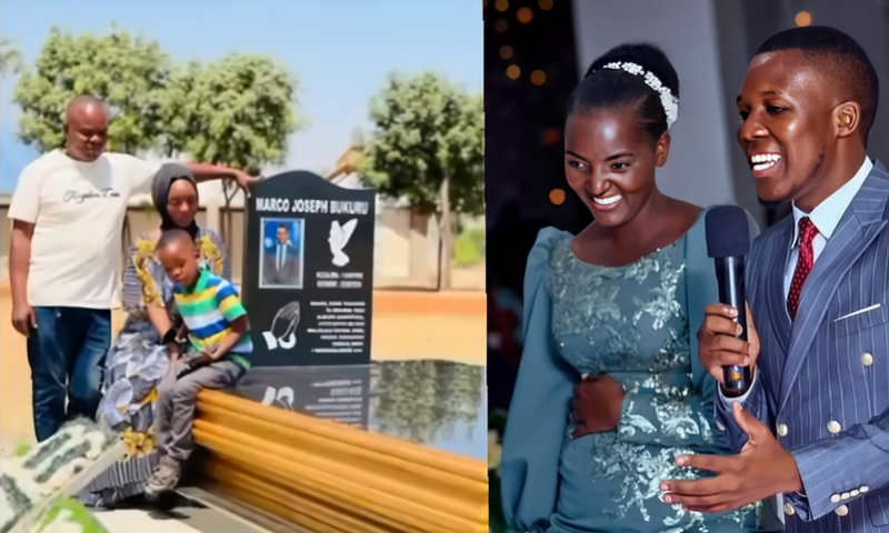 Marco Joseph’s family visits his grave weeks after his burial