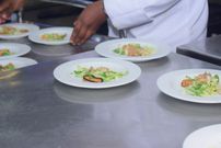 Smoked chicken and pineapple salad