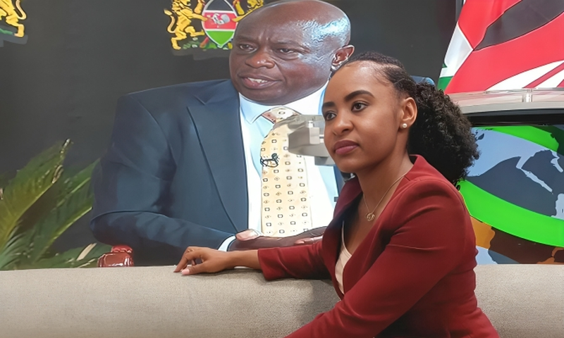 Citizen TV Swahili News anchor Mashirima Kapombe