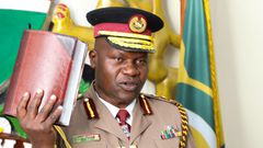 Acting Police Inspector General Gilbert Masengeli