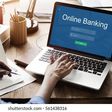 Online payment internet banking concept