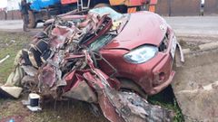 Raod accident in the Migaa area near Salgaa area Nakuru