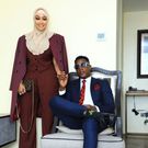 Businesswoman Zari Hassan with her husband Shakib Lutaaya