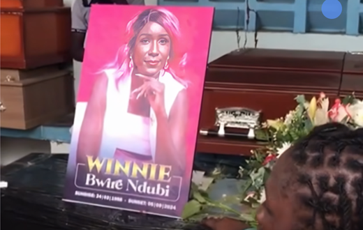 Winnie Bwire's body arrives in Kenya for burial