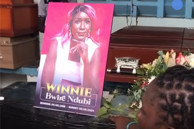 Winnie Bwire's body arrives in Kenya for burial