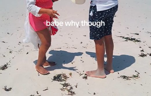 Video of man who drowned while vacationing with his girlfriend in coast emerges