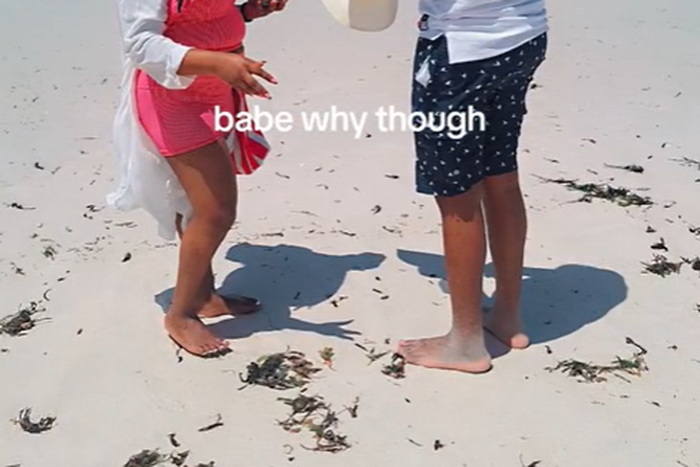 Video of man who drowned while vacationing with his girlfriend in coast emerges