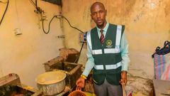 Nairobi County's Environment Chief Officer, Geoffrey Mosiria