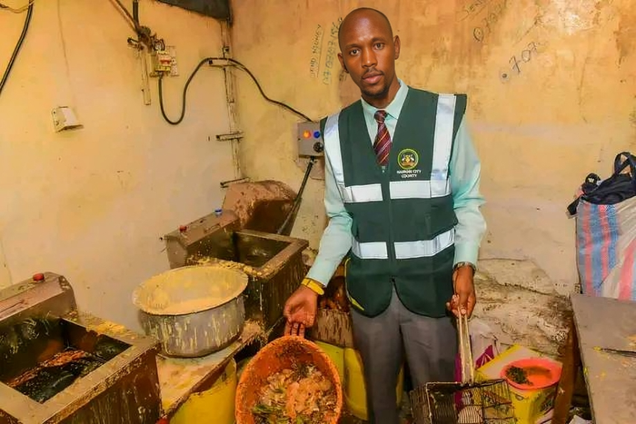 Nairobi County's Environment Chief Officer, Geoffrey Mosiria