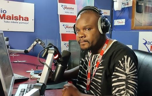 Radio newscaster Mike Nyagwoka