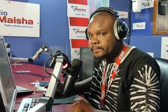 Radio newscaster Mike Nyagwoka