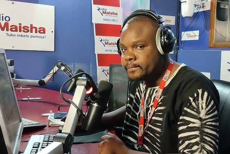 Radio newscaster Mike Nyagwoka