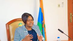 Homabay County Governor Gladys Wanga (X)