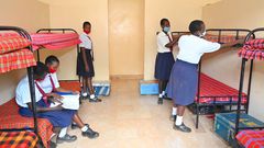 Students in a domitory