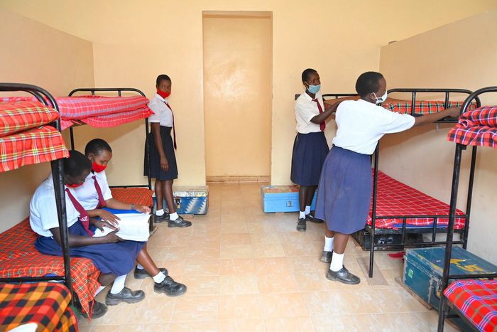 Students in a domitory