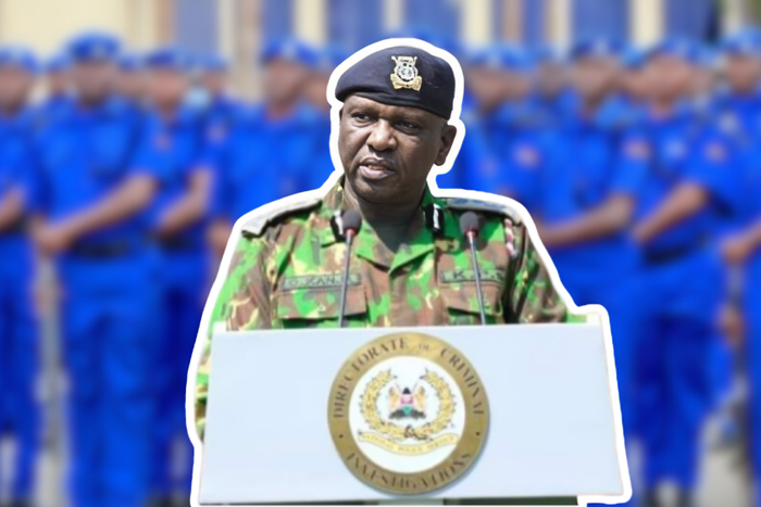 Douglas Kanja, the incoming Inspector General of Police,