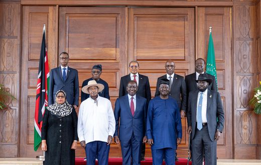 President William Ruto hosted African leaders at State House for the official launch of Raila Odinga's AUC chairperson bid