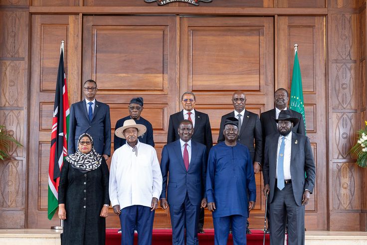 President William Ruto hosted African leaders at State House for the official launch of Raila Odinga's AUC chairperson bid
