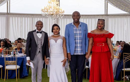 Murang’a Governor Irungu Kang'ata has come under fire for his casual attire at the wedding of his deputy, Stephen Munania.