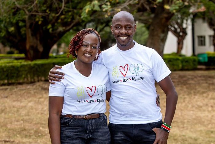 DJ Krowbar and his wife Wanjiru Karumba