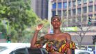 Kenyan street model, fashionista and musician Kaycee Mboya 'Lupita Nyar Kisumo'