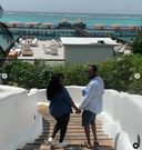 Kate Actress with her bae Michael Mwangi spending good time in Zanzibar