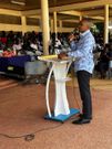 Morara Kebaso speaking to Chuka University Christian Union.