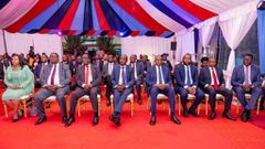 Cabinet Secretaries at the conclusion of a two-day induction for the Cabinet at the National Defence College International Peace and Support Training Centre