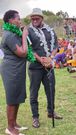 Bomet Women Representative Linet Toto Chepkorir with her husband Nifty Kim