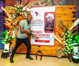 Boniface Mwangi, Photo journalist, Artist and Civic Activist at the premier of Badili Africa’s documentary film, The King Makers: Unseen Faces, Unheard Voices