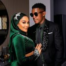 Businesswoman Zari Hassan with her husband Shakib Lutaaya