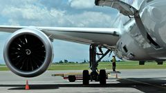 A plane at JKIA runway