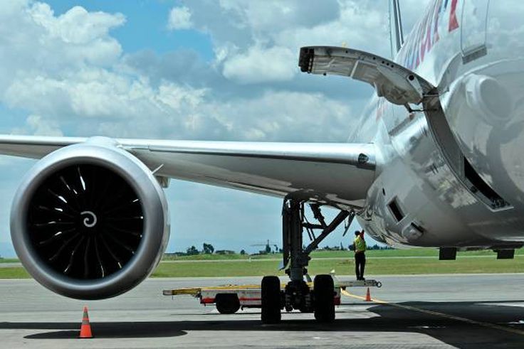 A plane at JKIA runway