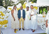 Bomet Women Representative Linet Toto Chepkorir with her husband Nifty Kim