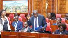 National Treasury and Economic Planning CS John Mbadi during a session of the Senate Committee on Roads, Transportation and Housing