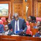 National Treasury and Economic Planning CS John Mbadi during a session of the Senate Committee on Roads, Transportation and Housing