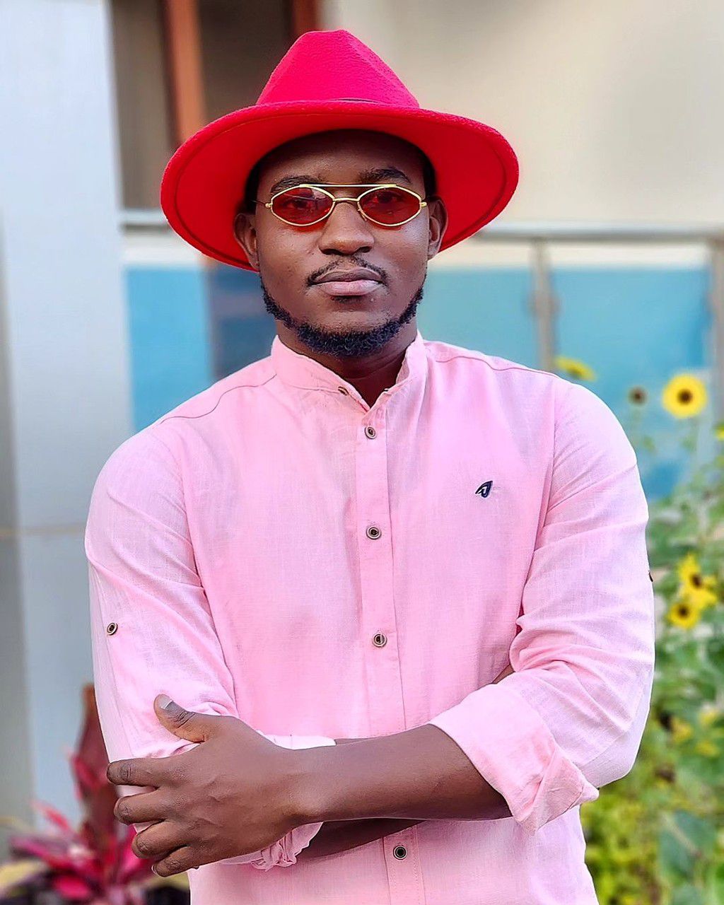 Kenyan actor Nick Kwach