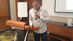 James Mwangi, the husband of fallen Mbaitu FM presenter Mercy Mwaia