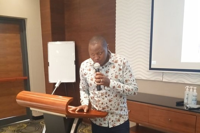 James Mwangi, the husband of fallen Mbaitu FM presenter Mercy Mwaia