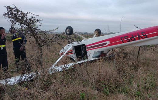 Cessna 152 plane goes down at Nairobi National Park